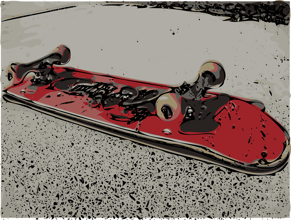 skateboard, skate, skateboarding