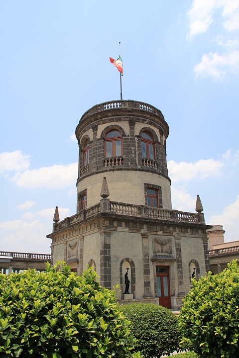 castle, chapultepec, park