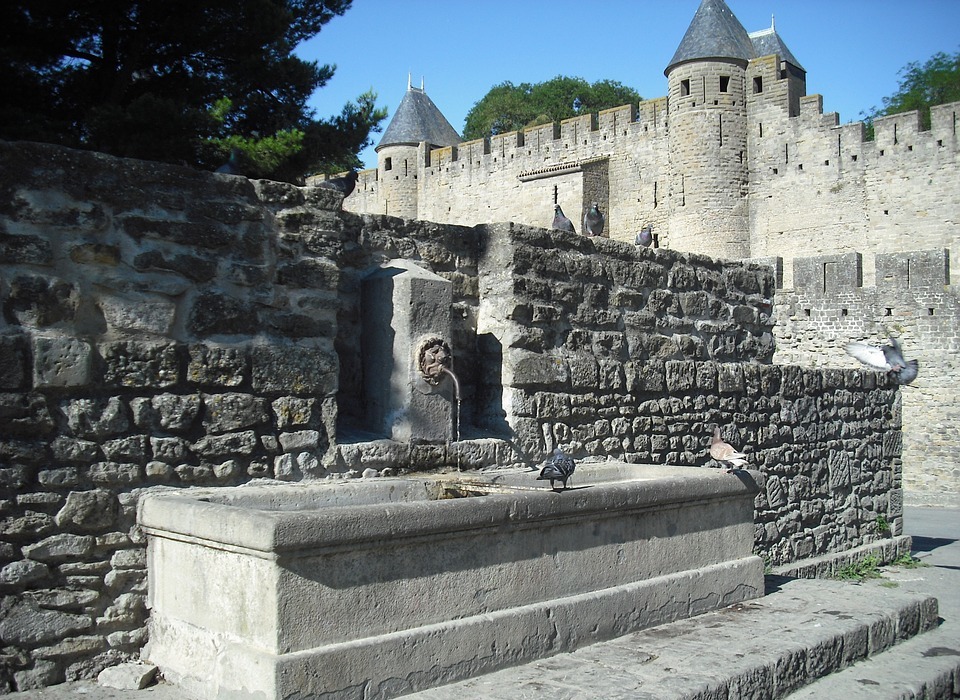 carcassonne, fortress, tourist attraction