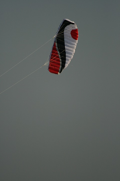 paraglider, sky, paragliding
