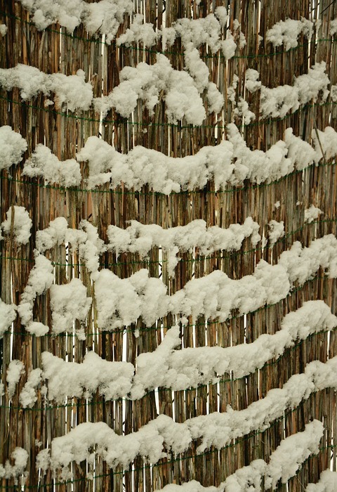 snow, snowy, structure