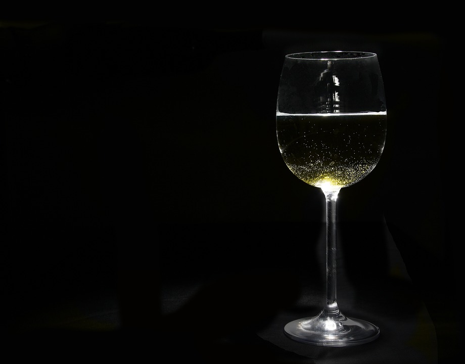 white wine, glass, drink