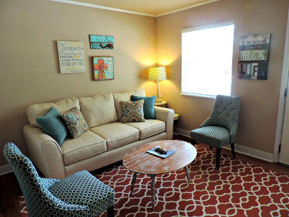 living room, interior, furniture