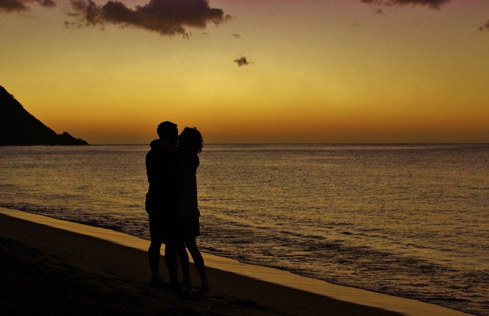 romance, holiday, sunset