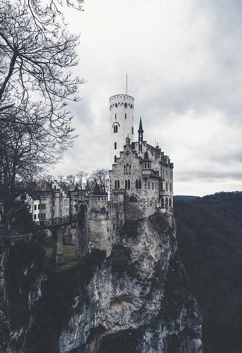 castle, lichtenstein, knight's castle