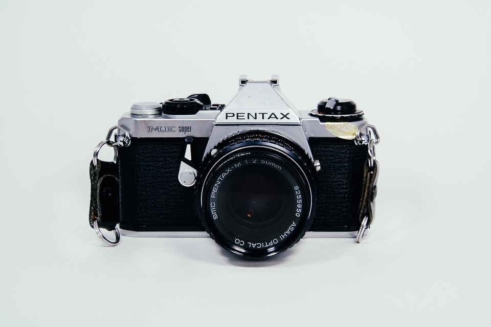 pentax, camera, lens