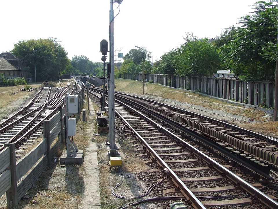 rail, tracks, by public transport