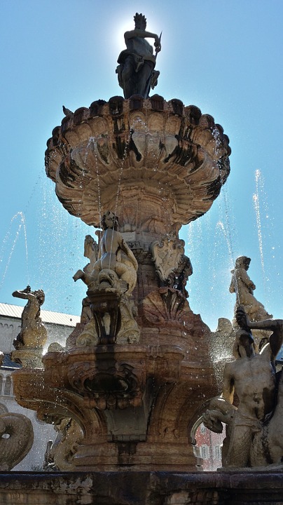 fountain, water feature, fountain city
