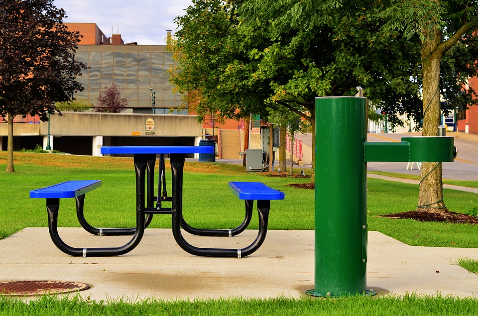 picnic, table, graphic