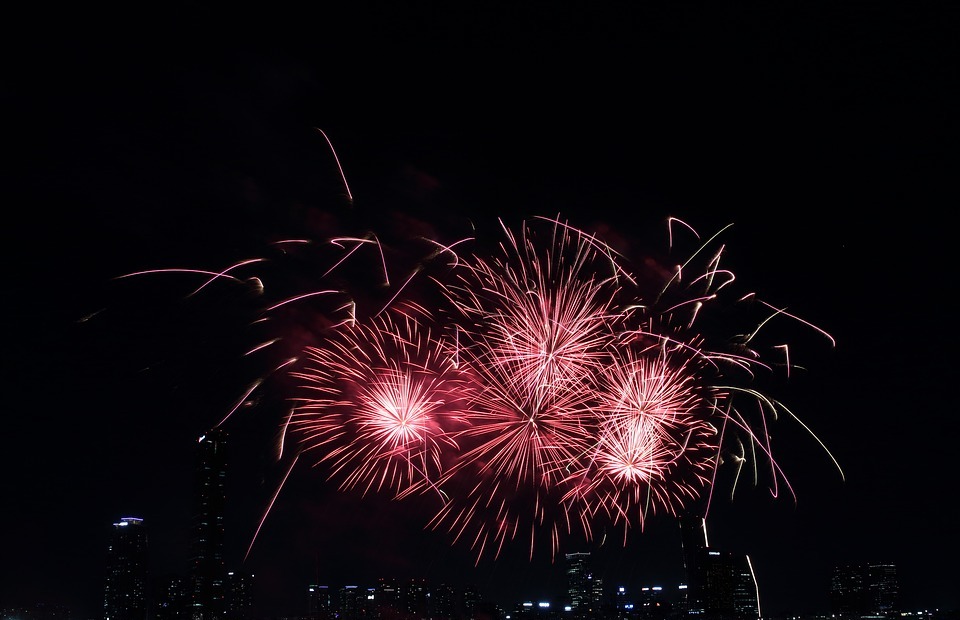 seoul international fireworks festival, the night sky, yeouido
