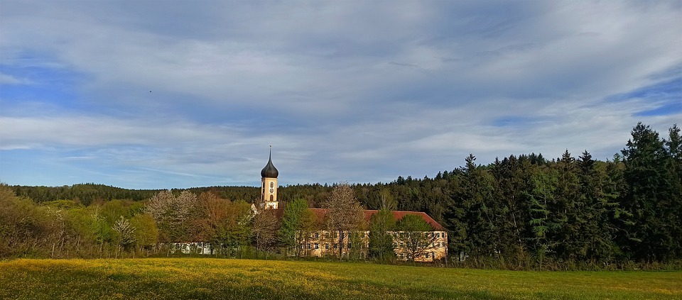 monastery, church, catholic
