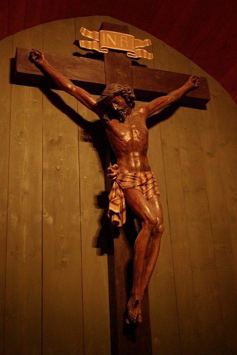jesus, on the cross, wieliczka