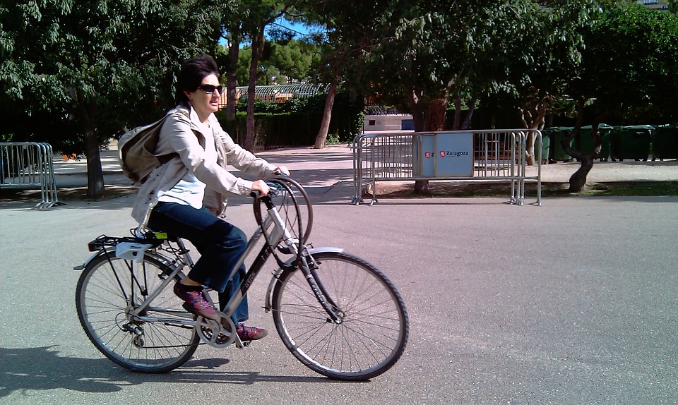 bicycle, park, bike