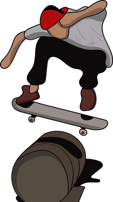skateboarding, skateboard, man