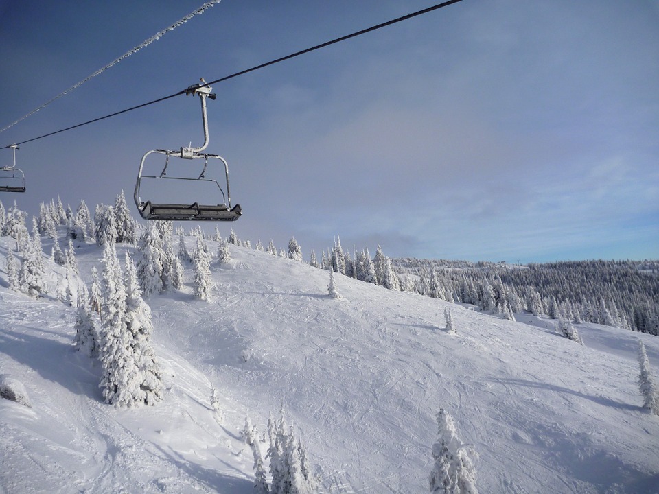 alpine skiing, canada, winter