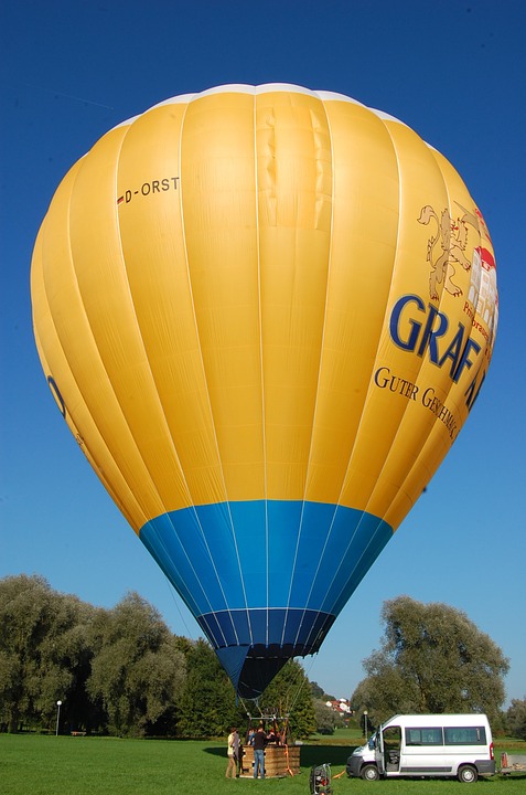 hot air balloon, hot air balloon ride, fly