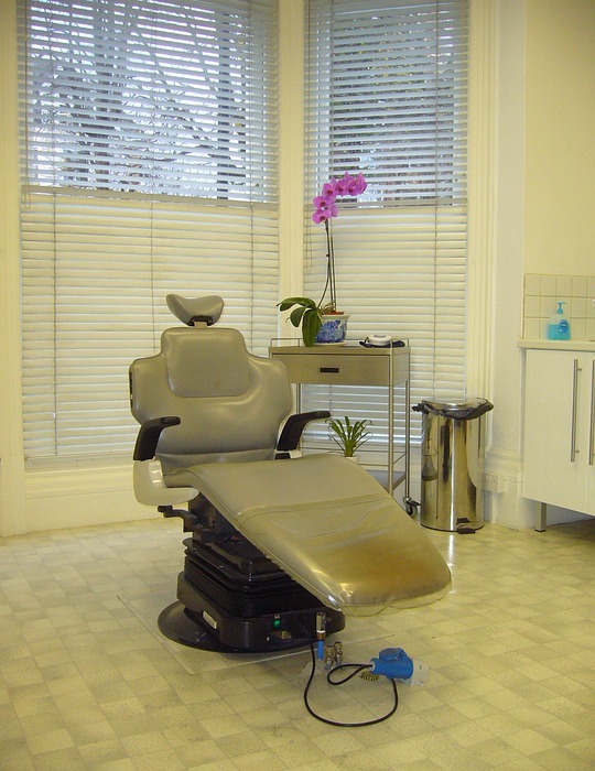 dentist, dentist's chair, dental surgery