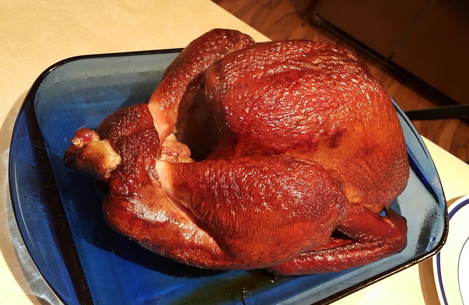 smoked turkey, thanksgiving, turkey