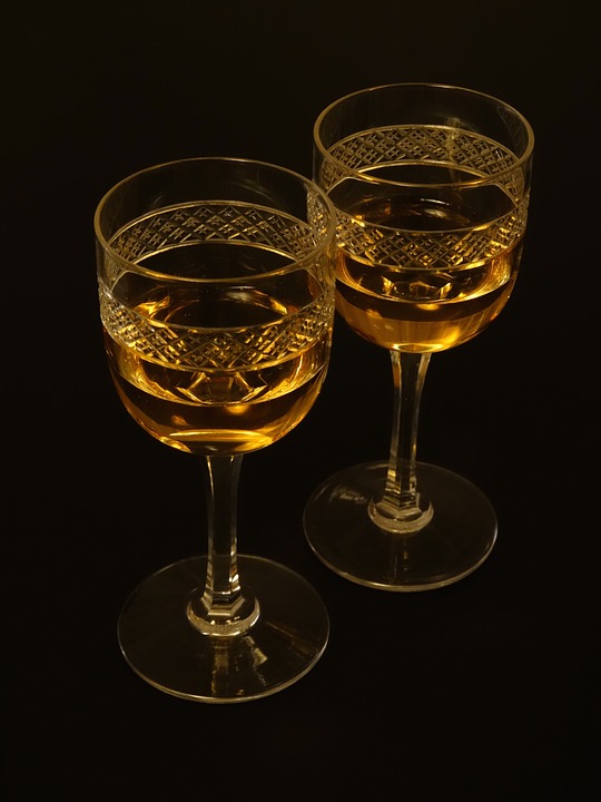 wine, wine glass, crystal glass