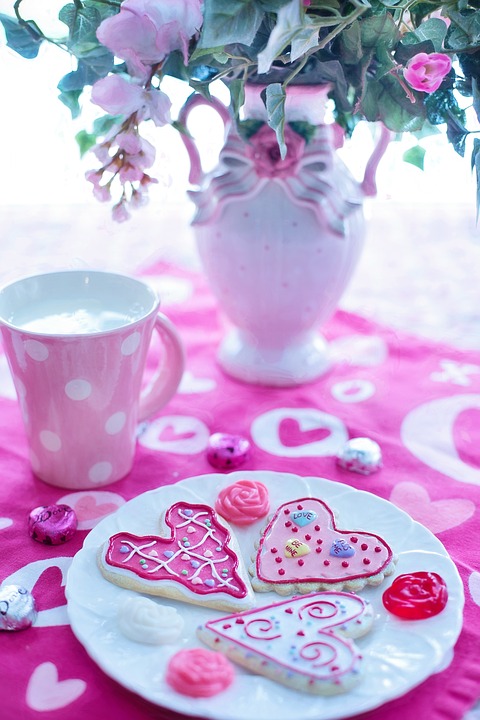 valentine's day, valentine cookies, holiday