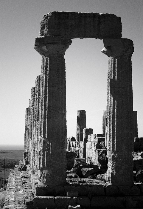 temple, greece, old