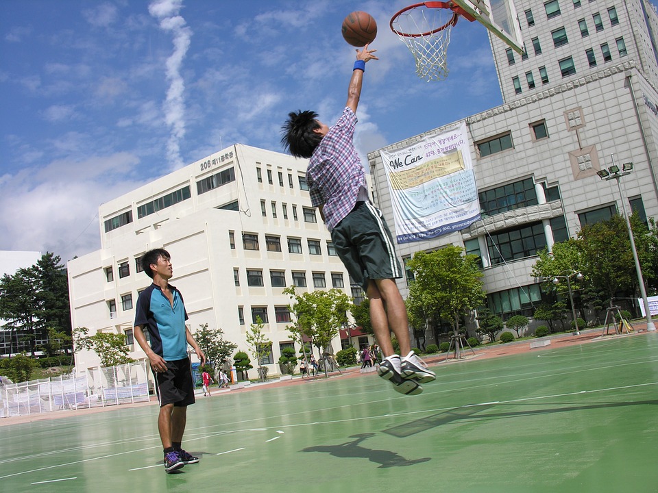 basketball, sport, sky