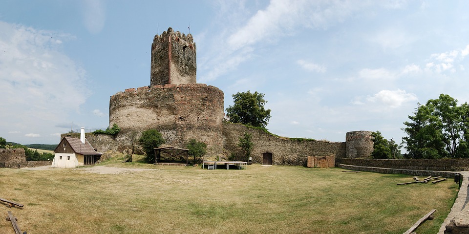 bolkow castle, the ruins of the, gothic