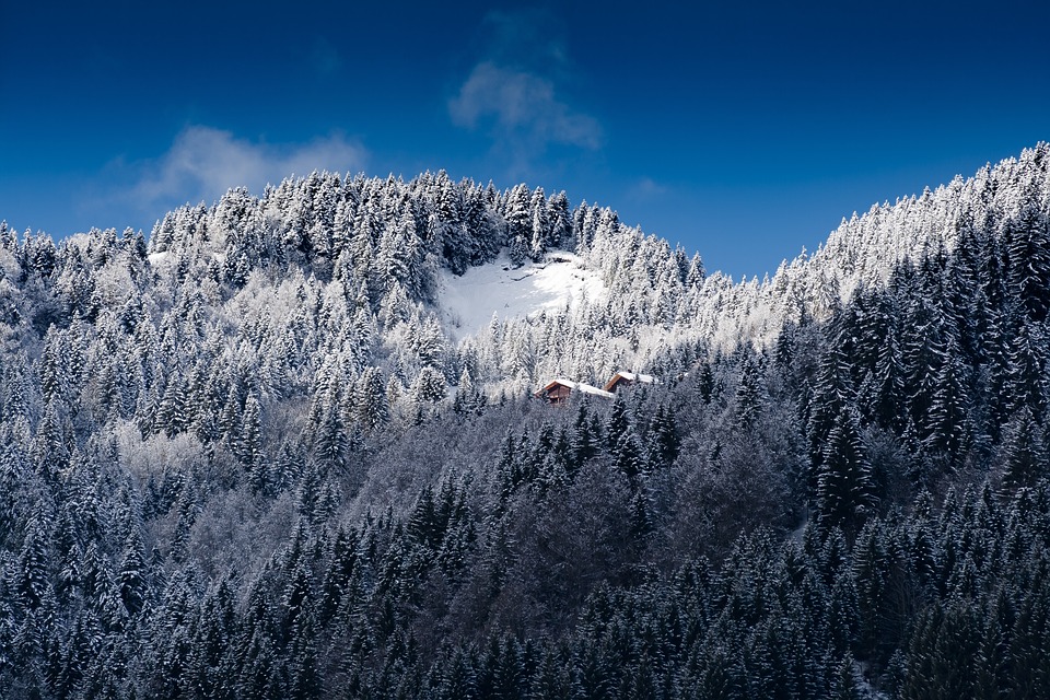 alpine, alps, snow