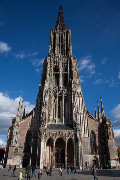 ulm cathedral, architecture, building