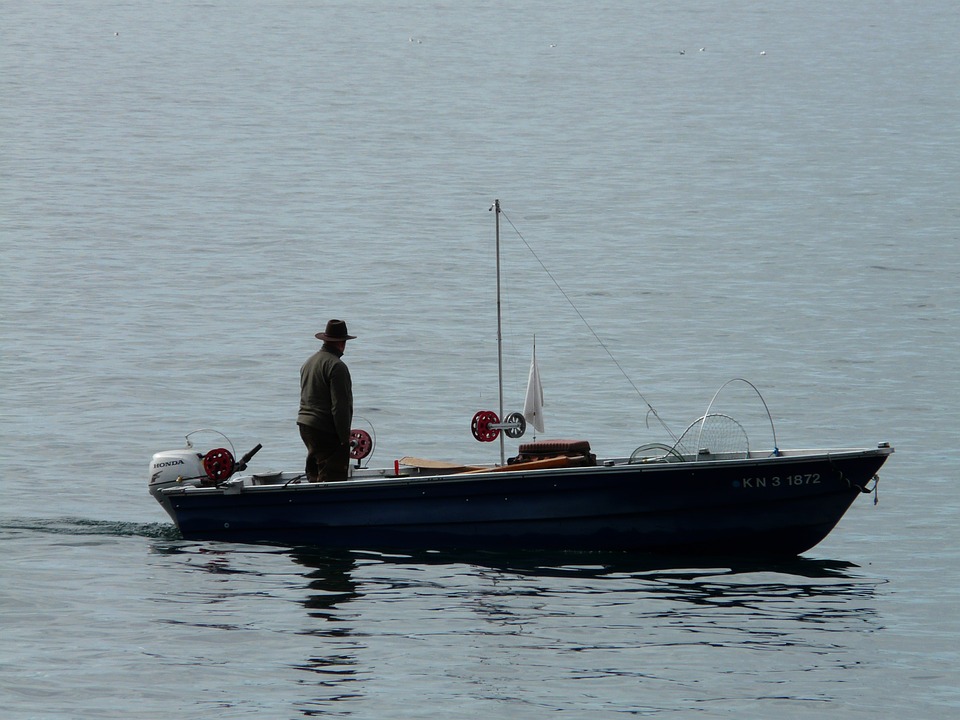 boot, fishing boat, fischer - Stock Image - Everypixel